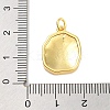 Real 18K Gold Plated Rack Plating Brass Enamel Pendants KK-M293-29G-02-3