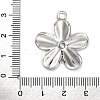 Anti-Tarnish 304 Stainless Steel Pendants STAS-K293-07P-3