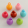 Opaque Acrylic Round Pendants SACR-Q099-M02-1