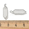 Natural Quartz Crystal Faceted Double Terminal Pointed Pendants G-G181-05P-04-3