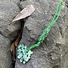 Green Aventurine Chip Pendant Decorations DJEW-PW0009-037E-1