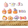 22Pcs 11 Styles Halloween Theme Opaque Resin Decoden Cabochons CRES-FS0001-15-5