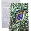 20Pcs 10 Styles Luminous Self Adhesive Glass Eyes Cabochons GGLA-SP0001-06-5