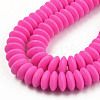 Handmade Polymer Clay Beads Strands X-CLAY-N008-064-A17-3