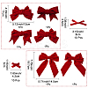 8 Styles Cloth Plush Bowknot Alligator Hair Clips PHAR-SP0001-19-2