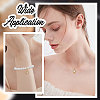 8Pcs Brass Micro Pave Clear Cubic Zirconia Charms KK-BBC0005-61-5