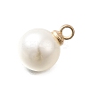 ABS Plastic Imitation Pearl Pendants FIND-H052-01E-01KCG-2