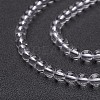 Natural Grade A Quartz Crystal Beads Strands LS-GSR6mmA039-3