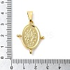 304 Stainless Steel Pendants STAS-H141-G-3