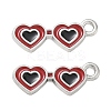 Alloy Enamel Pendants FIND-D044-18P-1