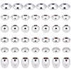 60Pcs 6 Style 304 Stainless Steel Spacer Beads STAS-UN0030-57-1