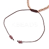 Adjustable Nylon Cord Braided Bead Bracelets BJEW-JB05734-01-3