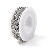 Tarnish Resistant 304 Stainless Steel Cable Chains CHS-C002-03P-04-2