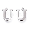 Tarnish Resistant 304 Stainless Steel Charms STAS-H112-U-P-2