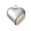 Anti-Tarnish 304 Stainless Steel Pendants STAS-H225-02C-P-1
