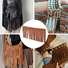 2M PU Leather Suede Fringe Trim AJEW-CY0001-58A-02-4
