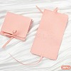 Square Fiber Cloth Jewelry Pouches ABAG-YWC0001-01C-1