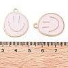 Alloy Enamel Pendants PALLOY-S192-03G-02-3