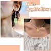70Pcs 7 Colors Luminous Transparent Resin Pendants FIND-CJ0004-53-7