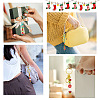5Pcs Alloy and Brass Bar Beadable Keychain for Jewelry Making DIY Crafts DIY-SW0001-16B-7