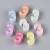 Luminous Frosted Transparent Acrylic Beads TACR-T029-21D-2