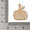 Thanksgiving Day Golden Tone Alloy Enamel Pendants LS-ENAM-M002-02H-G-3