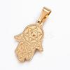 304 Stainless Steel Pendants STAS-H372-13G-2