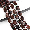 Natural Mahogany Obsidian Beads Strands G-T139-74-1