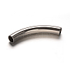 Tarnish Resistant 201 Stainless Steel Tube Beads STAS-D111-53-2