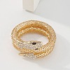 Alloy Popcorn Chain Bracelets LS-BJEW-Z018-01G-1