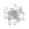 Brass Open Jump Rings KK-B147-03F-P-1
