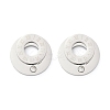 304 Stainless Steel Rhinestone Stud Earrings EJEW-Z089-06P-4