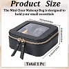 Square PU Leather Jewelry Box ODIS-WH20008-04C-2