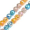 Transparent Glass Beads Strands GLAA-T023-31A-1