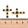 304 Stainless Steel Enamel Pendants STAS-G398-21G-01-3