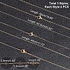 PVD Vacuum Plating 304 Stainless Steel Cable Chain & Snake Chain STAS-UN0018-09G-4