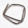 Electroplate Non-magnetic Synthetic Hematite Beads Strands G-I200-15-2
