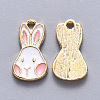 Alloy Enamel Pendants ENAM-S121-118B-1