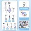 105Pcs 7 Styles Glass European Dangle Charms HJEW-TAC0130-4