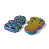 Electroplate Synthetic Non-magnetic Hematite Big Pendants G-G113-01F-2