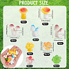 36Pcs 9 Styles Microlandscape Simulation Mushroom Pot Gardening for Doll RESI-SP0001-33-2