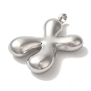 Non-Tarnish 304 Stainless Steel Pendants STAS-M017-08P-24-2