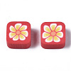 Handmade Polymer Clay Beads CLAY-N008-034D-2