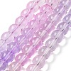 Baking Paint Transparent Glass Beads X1-DGLA-M001-10mm-02-1