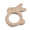 Natural Beech Wooden Baby Teething Toys WOOD-U003-12-3