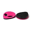 Opaque Acylic Connector Charms SACR-WH0006-21E-1