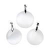 Natural Selenite Pendants G-M091-01D-1