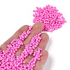 8/0 3mm Baking Paint Glass Seed Beads Loose Spacer Beads X-SEED-S002-K2-4