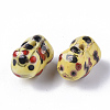 Handmade Porcelain Beads X-PORC-N004-84-3