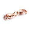 304 Stainless Steel Lobster Claw Clasps STAS-WH0026-07B-RG-3